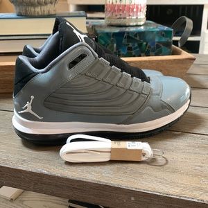 Jordan Big Ups Light Grey Size 9